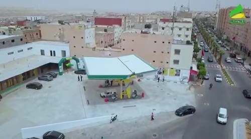 شركة اطلس الصحراء تفتتح أكبر محطة وقود بجهة العيون الساقية الحمراء